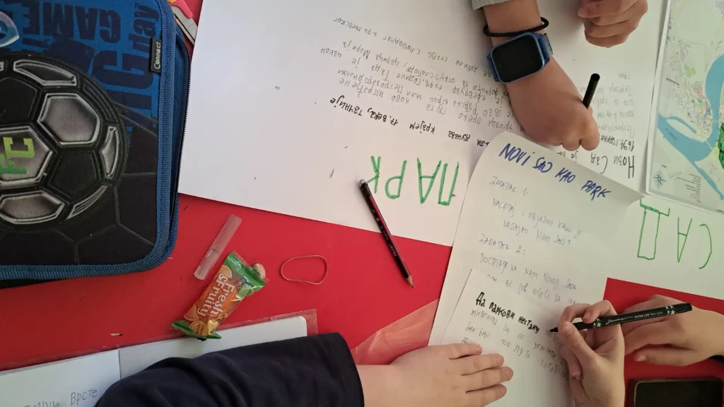 Održana radionica u OŠ „Miloš Crnjanski“ u okviru projekta „Tajne novosadskih parkova“