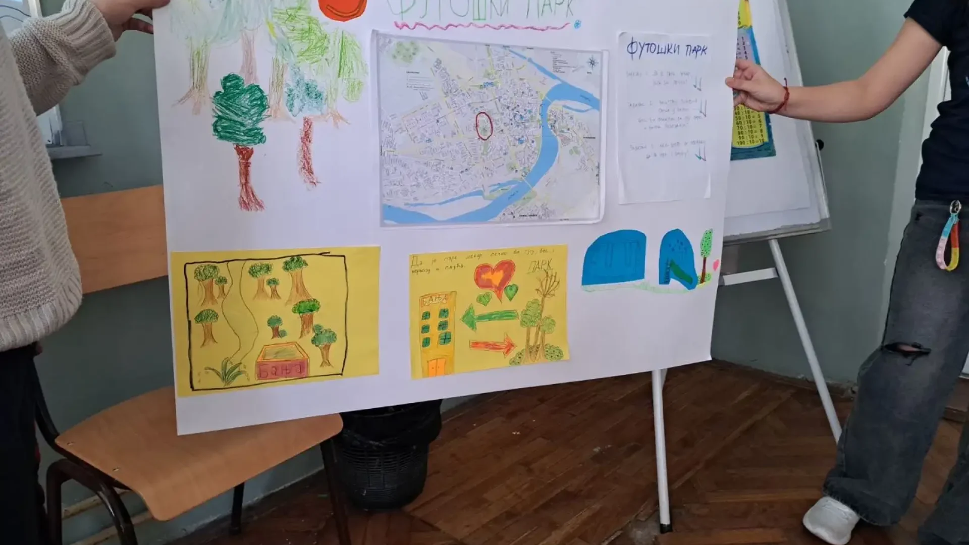 Održana radionica u OŠ „Veljko Vlahović“ u okviru projekta „Tajne novosadskih parkova“